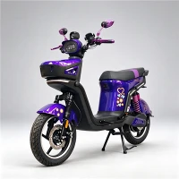Motocicleta elétrica 1500W direto da fábrica com armazenamento frontal fechado